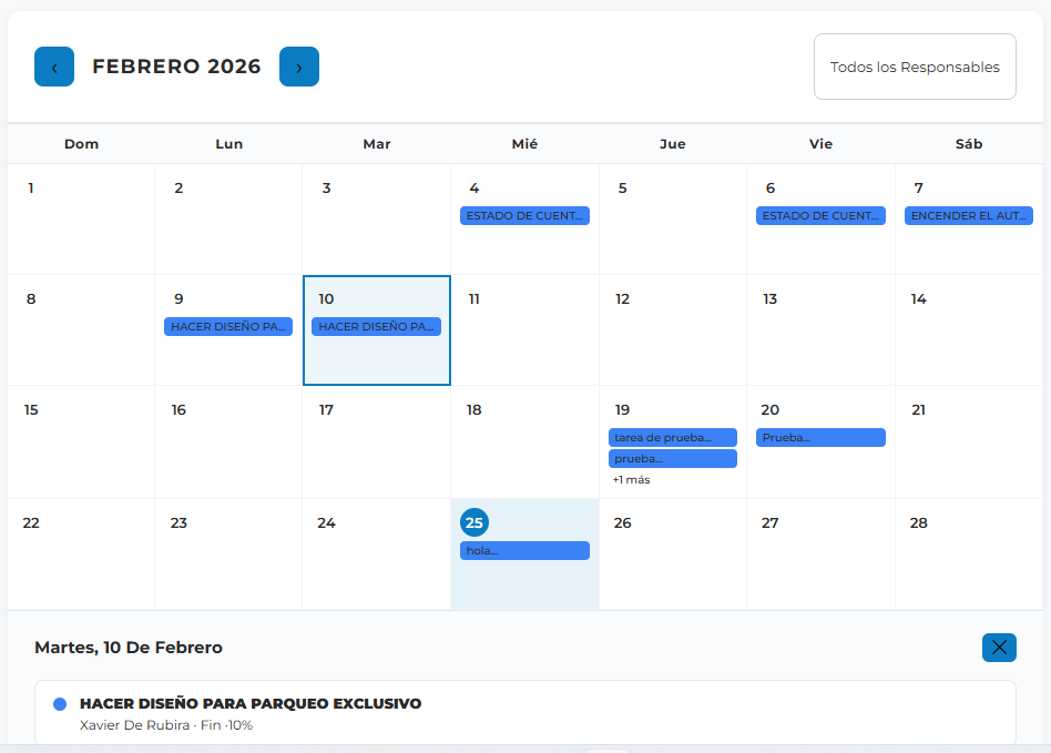 CRM Calendar